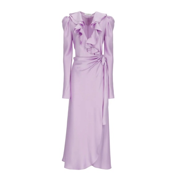 NWT PHILOSOPHY DI LORENZO SERAFINI LAVENDER DRESS